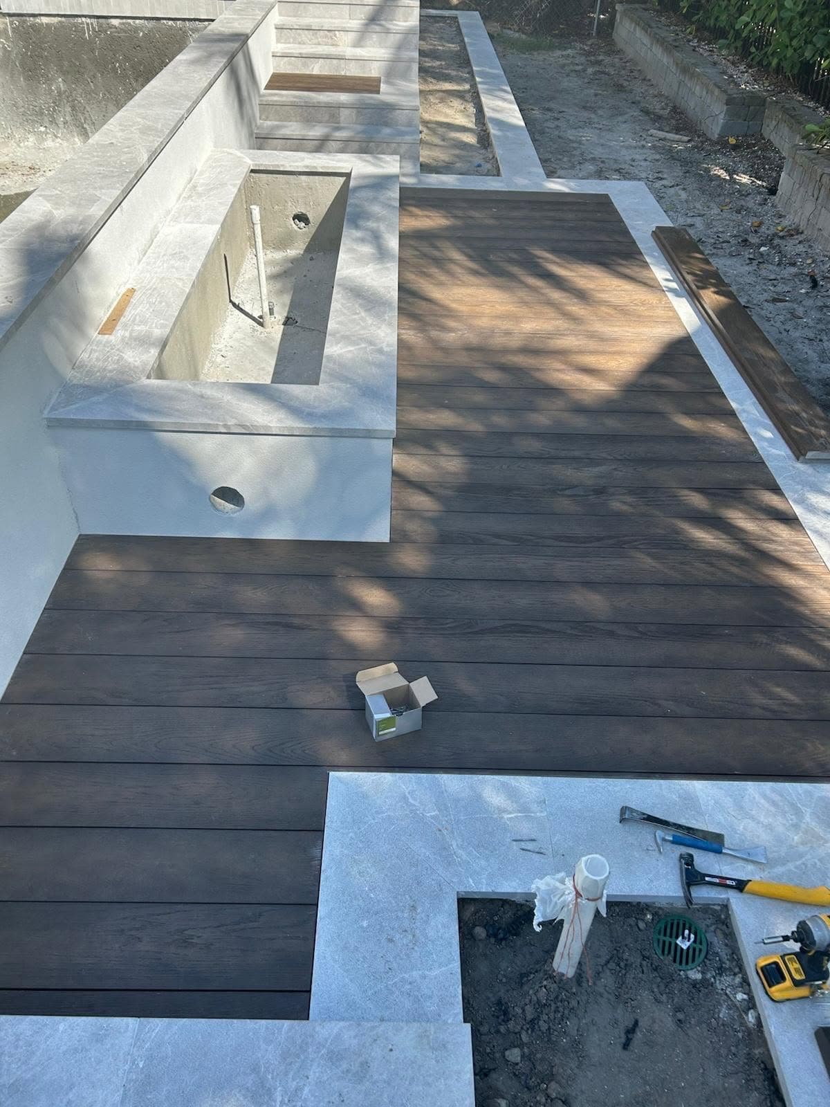 Espresso Deck & Spa Surround